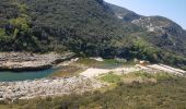 Tour Wandern Collias - Collins la baume à mi pente grotte chauve souris retour par le plateau - Photo 8