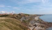 Trail Walking Tardinghen - parking du chapelet  - batterie todt, via campagne, retour par les falaises - Photo 12