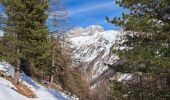 Tour Schneeschuhwandern Méolans-Revel - EMBRUN JOUR 5 : Valon du Lavercq - Photo 9