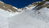 Tour Schneeschuhwandern Belvédère - Mont Clapier  - Photo 7