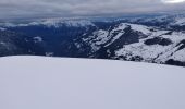 Tour Skiwanderen Beaufort - les Prés - sous la Croix des Naseaux retour  - Photo 2