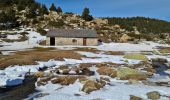 Randonnée Raquettes à neige La Llagonne - Les Bouillouses.( 66 MT LOUIS ) Pla des Aveillans-barrage des Bouillouses  - Photo 15