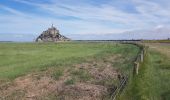 Tocht Stappen Le Mont-Saint-Michel - Le Mont St Michel,  Herbus, Sables, et Barrage de La Caserne. - Photo 14