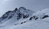 Tour Skiwanderen La Plagne-Tarentaise - La Chaille. col à l'ouest du Rocher st Laurent - Photo 2