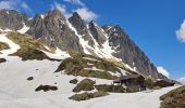 Trail Walking Chamonix-Mont-Blanc -  Depuis le télécabine de La Flégère jusqu'au refuge et Lac Blanc et descente bouclée par les Lacs des Chéserys - Photo 12