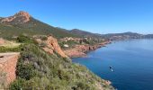 Trail Walking Saint-Raphaël - Cap Roux par l'Est depuis la gare du Trayas - Photo 3