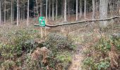 Tocht Stappen Gerpinnes - Panneaux verts d’interdiction de circuler  - Photo 2