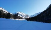 Tour Schneeschuhwandern Ceillac - CEILLAC  raquette  vallée du mélezet - Photo 3