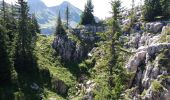 Trail Walking Glières-Val-de-Borne - BARGY: ROCHERS DE LESCHAUX AU DEPART DE CENISE - Photo 8