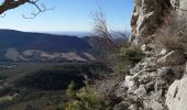 Tocht Stappen Roche-Saint-Secret-Béconne - le rocher des Aures  - Photo 13