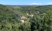 Excursión Senderismo La Roque-sur-Cèze - Cascades du Sautadet, maquis et village de Roque-sur-Cèze  - Photo 2