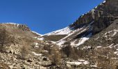 Tocht Sneeuwschoenen Entraunes - Tête de Sanguinière - Photo 4