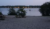 Randonnée V.T.C. Sanguinet - Sanguinet-Le lac à la tombée de la nuit - Photo 18