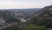 Trail Walking Poulx - Balcon sur Gorges du Gardon - Photo 12