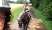 Trail Horseback riding Brouville - Brouville grammont fred Nadine Tivio  - Photo 8