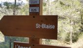 Trail Walking Saint-Blaise - St Blaise - Mont Inarte - Mont Cima  - Photo 1