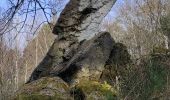 Randonnée Marche Durbuy - ballade autour des menhirs, dolmens et pierres de légendes de Weris - Photo 17