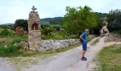 Trail Walking Cotignac - SityTrail - Notre Dame de Grace - Chapelle St Bernard - Monastere St Joseph - Chapelle St Martin - Le Poucet - Habitat troglodyte - Le village  - Photo 14