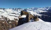 Tour Skiwanderen Bourg-Saint-Maurice - petite Aiguille de Praina - Photo 2