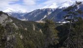 Randonnée Raquettes à neige Aussois - AUSSOIS monolithe de Sommières :aller - Photo 4