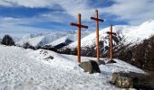 Randonnée Raquettes à neige Valloire - Col du Télégraphe-2023-03-G1 - Photo 5