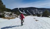 Randonnée Raquettes à neige La Llagonne - Les Bouillouses.( 66 MT LOUIS ) Pla des Aveillans-barrage des Bouillouses  - Photo 14