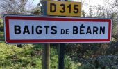 Trail Walking Baigts-de-Béarn - BAIGTS Le camp romain G4 