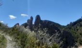 Tocht Stappen Saint-Jacques - SAINT JACQUES.  PRE DE SIROM .  ENTRE PUY , PIED MARCELLIN . Chateau plus haut , Chaudon , col de Chaudon ,  - Photo 13