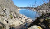 Randonnée Marche Naussac-Fontanes - lac de naussac - Photo 1