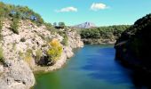 Randonnée Marche Beaurecueil - Le tour des trois  barrages - Bibemus -Vallon du Marbre - Photo 13