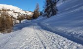 Trail Snowshoes Vars - Fontbonne - les Claux A/R - Photo 4