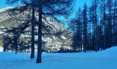 Randonnée Raquettes à neige Montgenèvre - reco Claviere - mardi - Photo 2