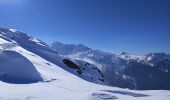 Tocht Sneeuwschoenen Montvalezan - vers le bec rouge - Photo 1