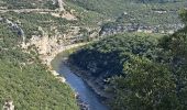 Randonnée Marche Saint-Martin-d'Ardèche - Aigueze rocher de Castelviel - Photo 7