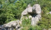 Percorso Marcia Labeaume - ARDECHE. LA BAUME. GORGES DE LA BAUME. LEBAUME.DOLMENS OE - Photo 5