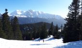 Tour Schneeschuhwandern Vaulnaveys-le-Haut - Lac Achard, Col de l'Infernet, col de la Botte et Croix de Chamrousse en circuit - Photo 1