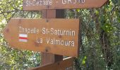 Trail Walking Saint-Cézaire-sur-Siagne - Chapelle Saturnin et bord de Siagne - Photo 9