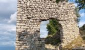 Trail Walking Saint-Péray - balcon et chÃ¢teau de Crussol, aller via versant RhÃ´ne et Vercors / retour via versant Ardeche - Photo 11