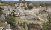 Trail Walking Aujargues - aujargues sommieres carriere de junas - Photo 3