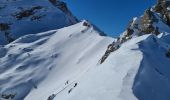 Tocht Ski randonnée Puy-Saint-André - crêtes de coste Groseliere  - Photo 2