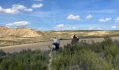 Trail Horseback riding Bardenas Reales de Navarra - Bardenas jour 4 - Photo 3