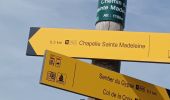 Tocht Stappen Thoard - THOARD . CHAPELLE S MADELEINE . CARRIERE DE GYPSE O L S - Photo 8