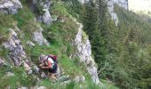 Trail Walking Glières-Val-de-Borne - BARGY: CENISE - ROCHERS DE LESCHAUX - SOLAISON - COL DE CENISE - Photo 12