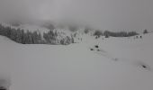 Trail Snowshoes Glières-Val-de-Borne - GLIERES: PAS DU LOUP RAQUETTES - Photo 2