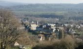 Tocht Mountainbike Yvoir - GODINNE ... par le sentier des 