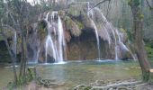 Percorso Camminata nordica Les Planches-près-Arbois - cascades des tufs - Photo 5