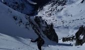 Percorso Sci alpinismo Laval-en-Belledonne - couloir Est du sifflet et pas du pin par couloir ouest - Photo 5