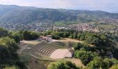 Trail Walking Saint-Péray - balcon et chÃ¢teau de Crussol, aller via versant RhÃ´ne et Vercors / retour via versant Ardeche - Photo 13