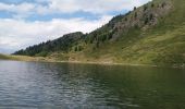 Percorso Marcia Gressan - alpi.  lac chamolé  aller par piste retour par sentier - Photo 2