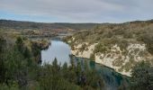 Tour Wandern Saint-Laurent-du-Verdon - Circuit du Chiron 14.1.23  - Photo 7